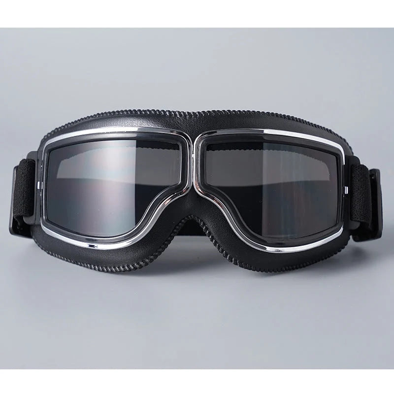 Motorcycle Goggles Fits Over Glasses Polycarbonate Lenses