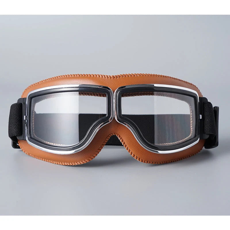 Motorcycle Goggles Fits Over Glasses Polycarbonate Lenses
