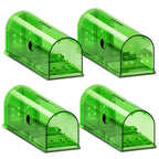 Mouse Trap Humane Live Catch & Release Clear Body Set of 4