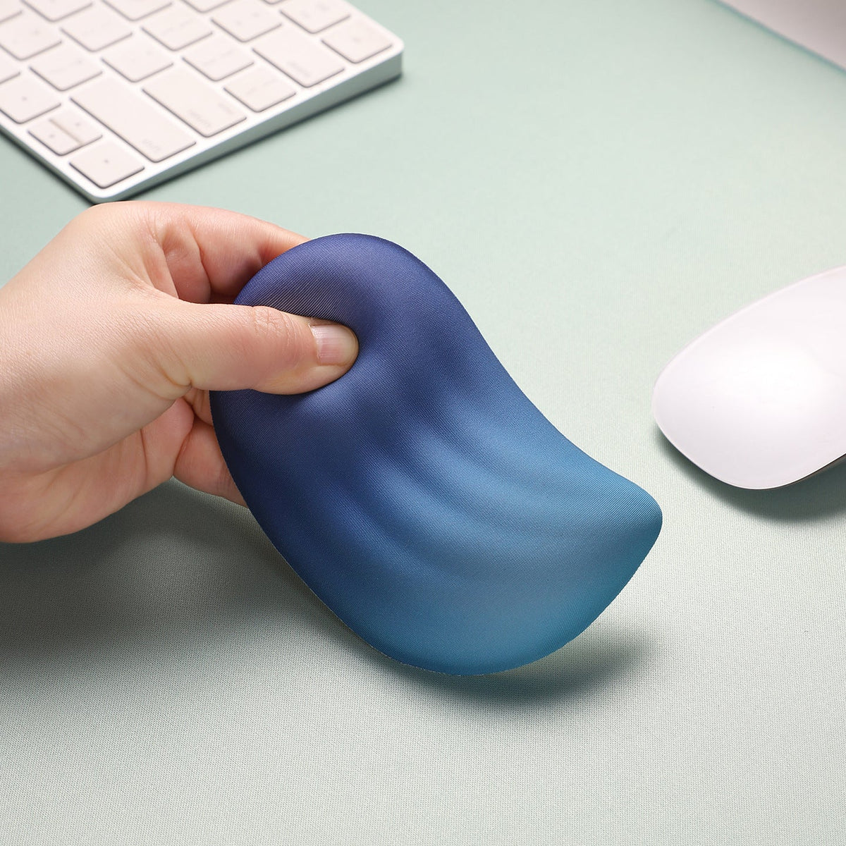 Mouse Wrist Rest Ergonomic Gel Cushion Non-Slip Base