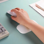 Mouse Wrist Rest Ergonomic Memory Foam Wipe-Clean Cover