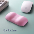 Mouse Wrist Rest Ergonomic Memory Foam Wipe-Clean Cover