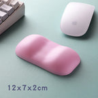 Mouse Wrist Rest Ergonomic Memory Foam Wipe-Clean Cover