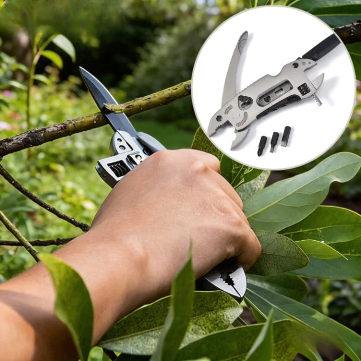 Multifunction Pliers Stainless Steel Integrated Bits & Wrenches