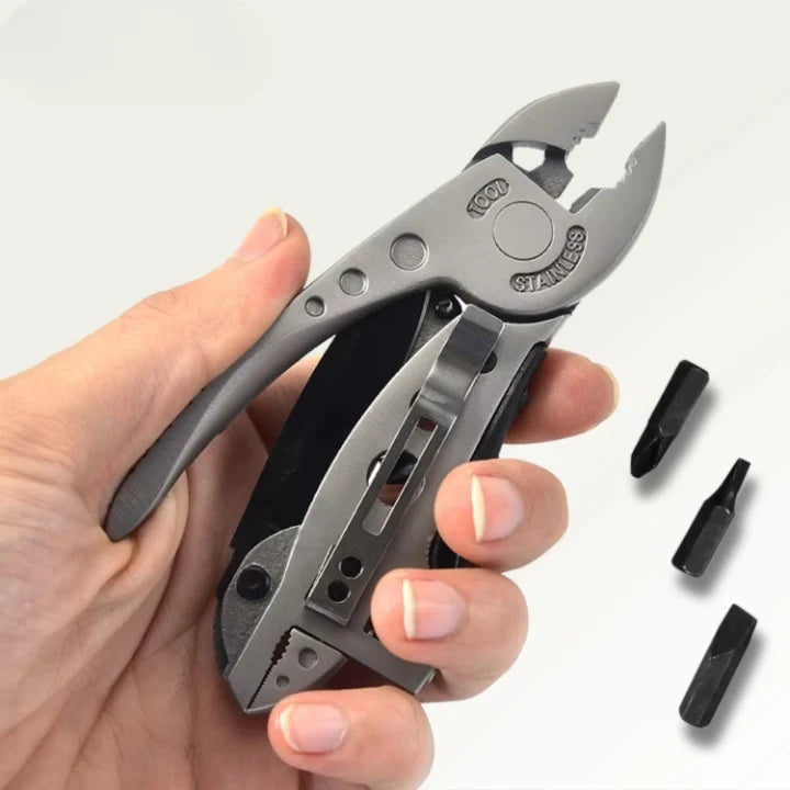 Multifunction Pliers Stainless Steel Integrated Bits & Wrenches