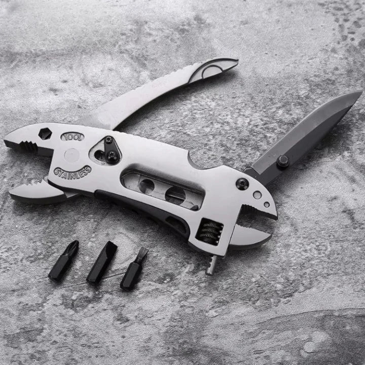 Multifunction Pliers Stainless Steel Integrated Bits & Wrenches