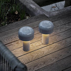 Mushroom Table Lamp Rechargeable Cordless Dimmable LED Light