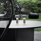 Mushroom Table Lamp Rechargeable Cordless Dimmable LED Light