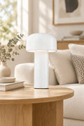 Mushroom Table Lamp Rechargeable Cordless Dimmable LED Light