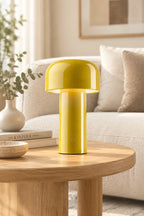 Mushroom Table Lamp Rechargeable Cordless Dimmable LED Light