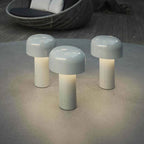 Mushroom Table Lamp Rechargeable Cordless Dimmable LED Light