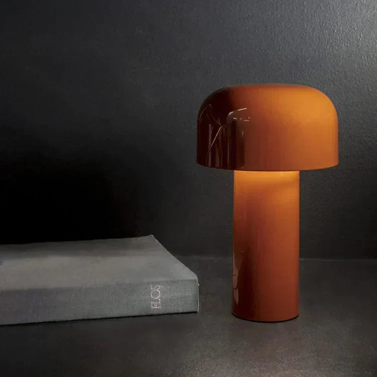Mushroom Table Lamp Rechargeable Cordless Dimmable LED Light