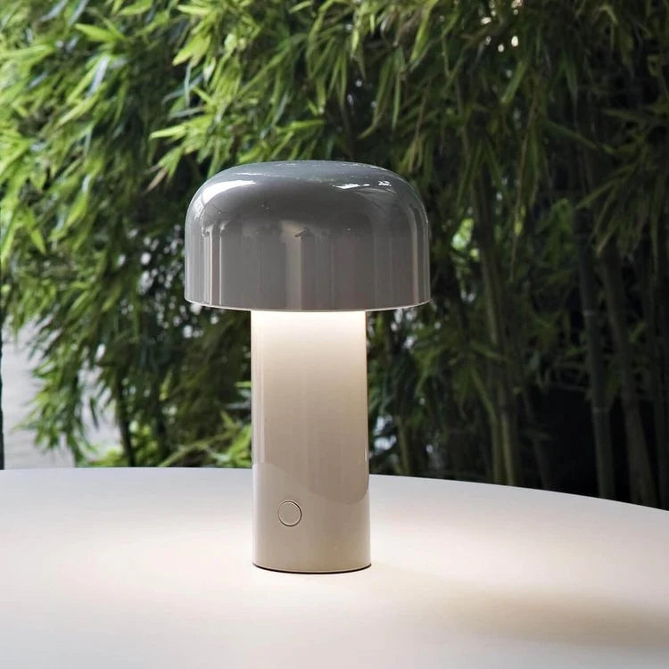 Mushroom Table Lamp Rechargeable Cordless Dimmable LED Light