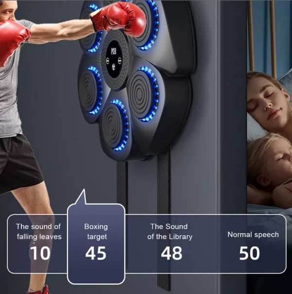Music Boxing Pad Rhythm-Guided With Gloves Included