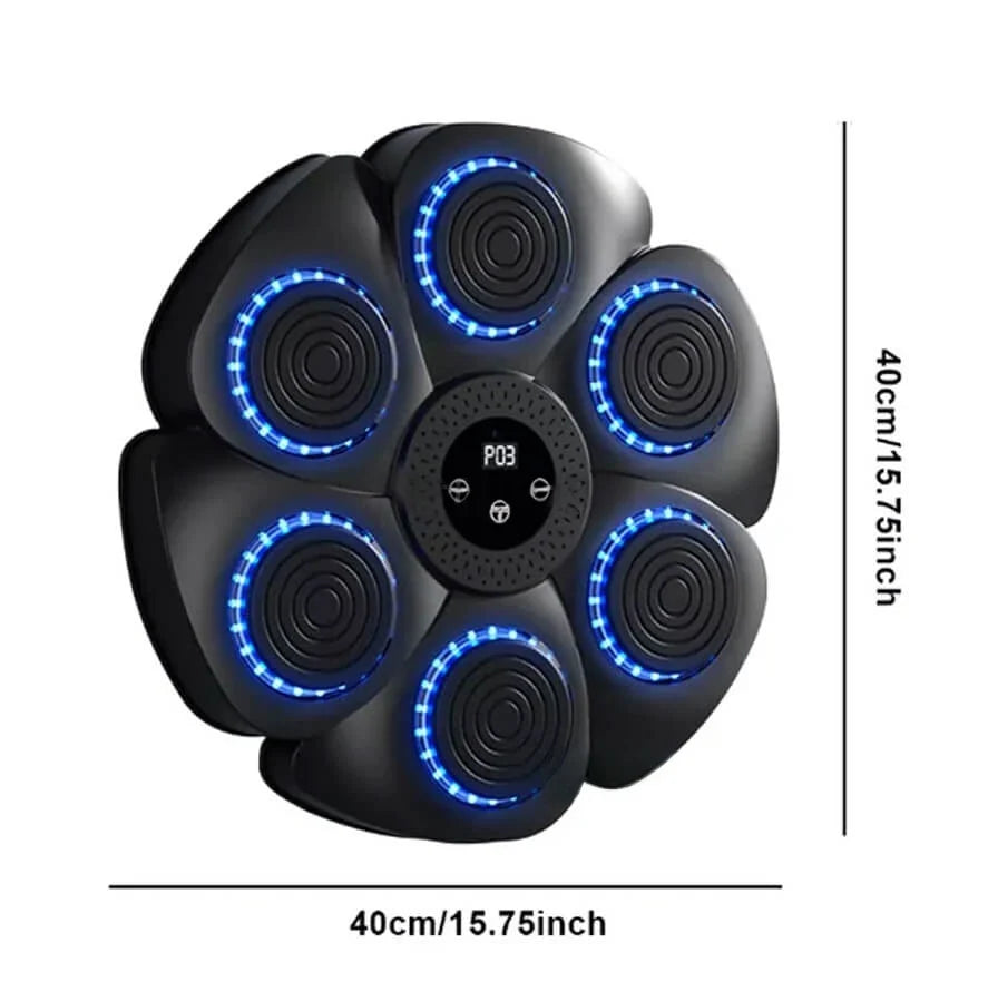 Music Boxing Pad Rhythm-Guided With Gloves Included