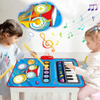 Musical Mat Movement-Activated 5 Instruments Non-Slip Lightweight
