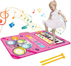 Musical Mat Movement-Activated 5 Instruments Non-Slip Lightweight
