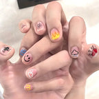 Nail Art Pen Set Vibrant Colors Easy Application