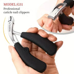 Nail Clipper Anti-Splash Guard Curved Stainless Blade