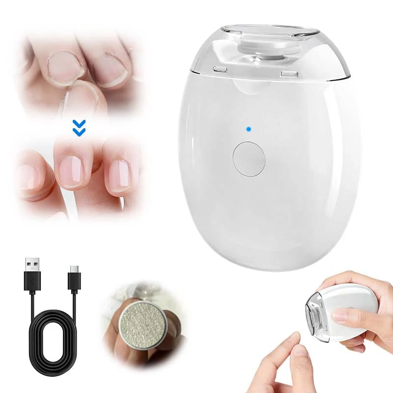 Nail Clipper Automatic 360 Degree Debris Collector