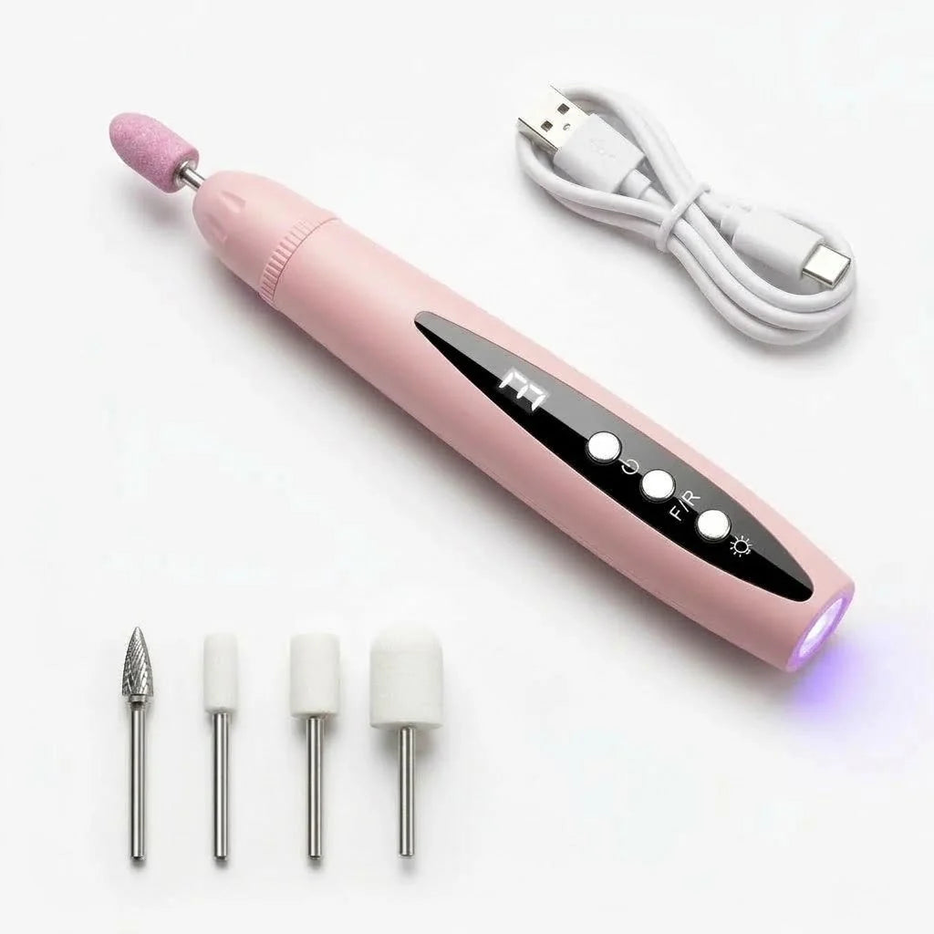 Nail Drill Cordless Adjustable Speed UV Lamp