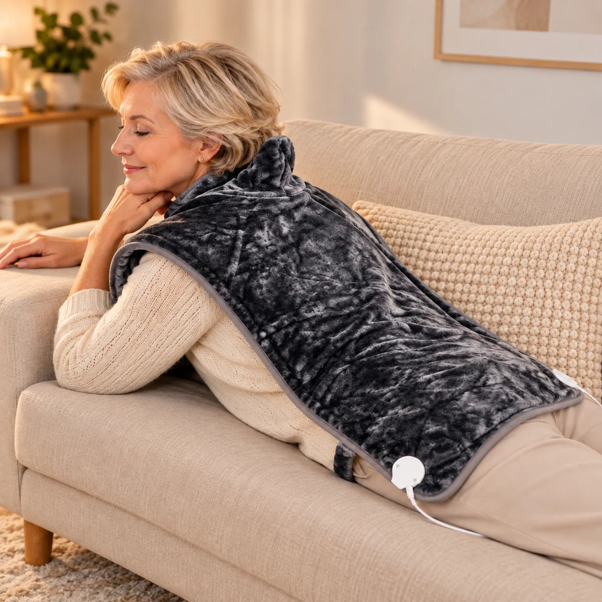 Neck & Back Wrap Wide-Area Heat 6 Heat Settings