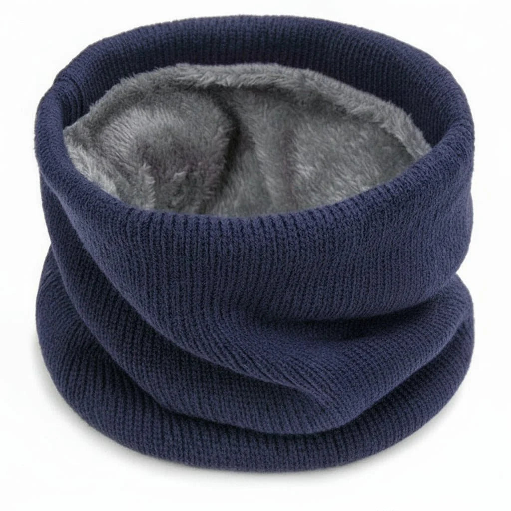 Neck Gaiter Thermal Knit Windproof Stretch Fit
