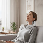 Neck Massager Vibration Heat Therapy Portable Design