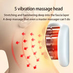 Neck Massager Vibration Heat Therapy Portable Design