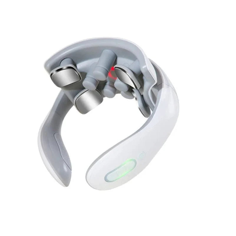 Neck Massager Vibration Heat Therapy Portable Design