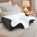Neck Pillow Contoured Memory Foam Ergonomic Support for All Sleep Positions