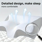 Neck Pillow Contoured Memory Foam Ergonomic Support for All Sleep Positions