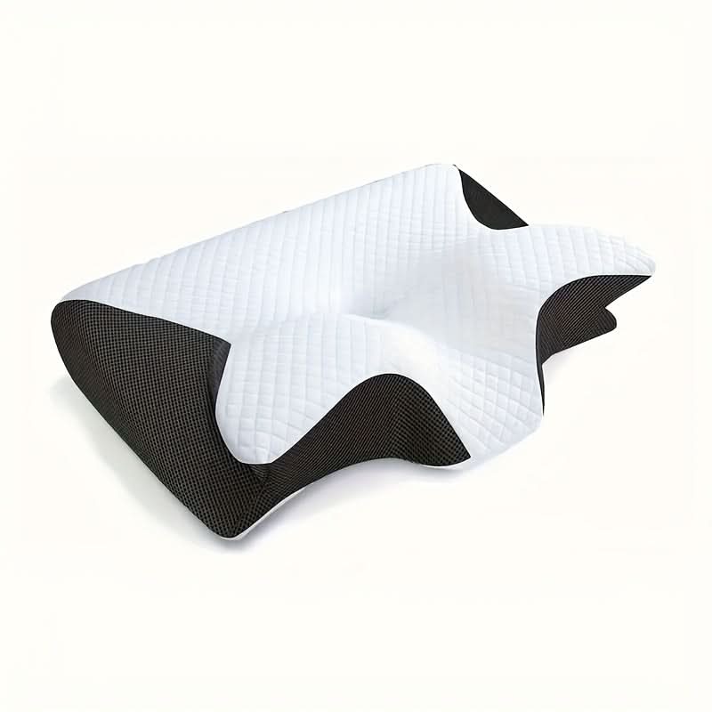 Neck Pillow Contoured Memory Foam Ergonomic Support for All Sleep Positions