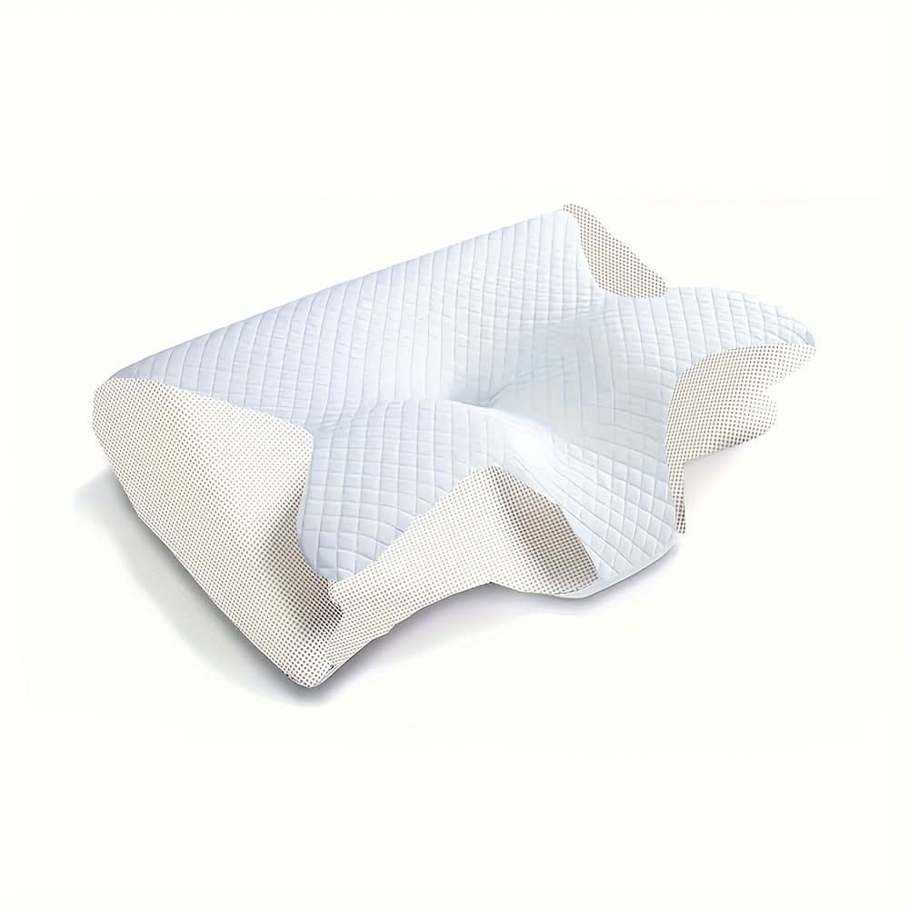 Neck Pillow Contoured Memory Foam Ergonomic Support for All Sleep Positions