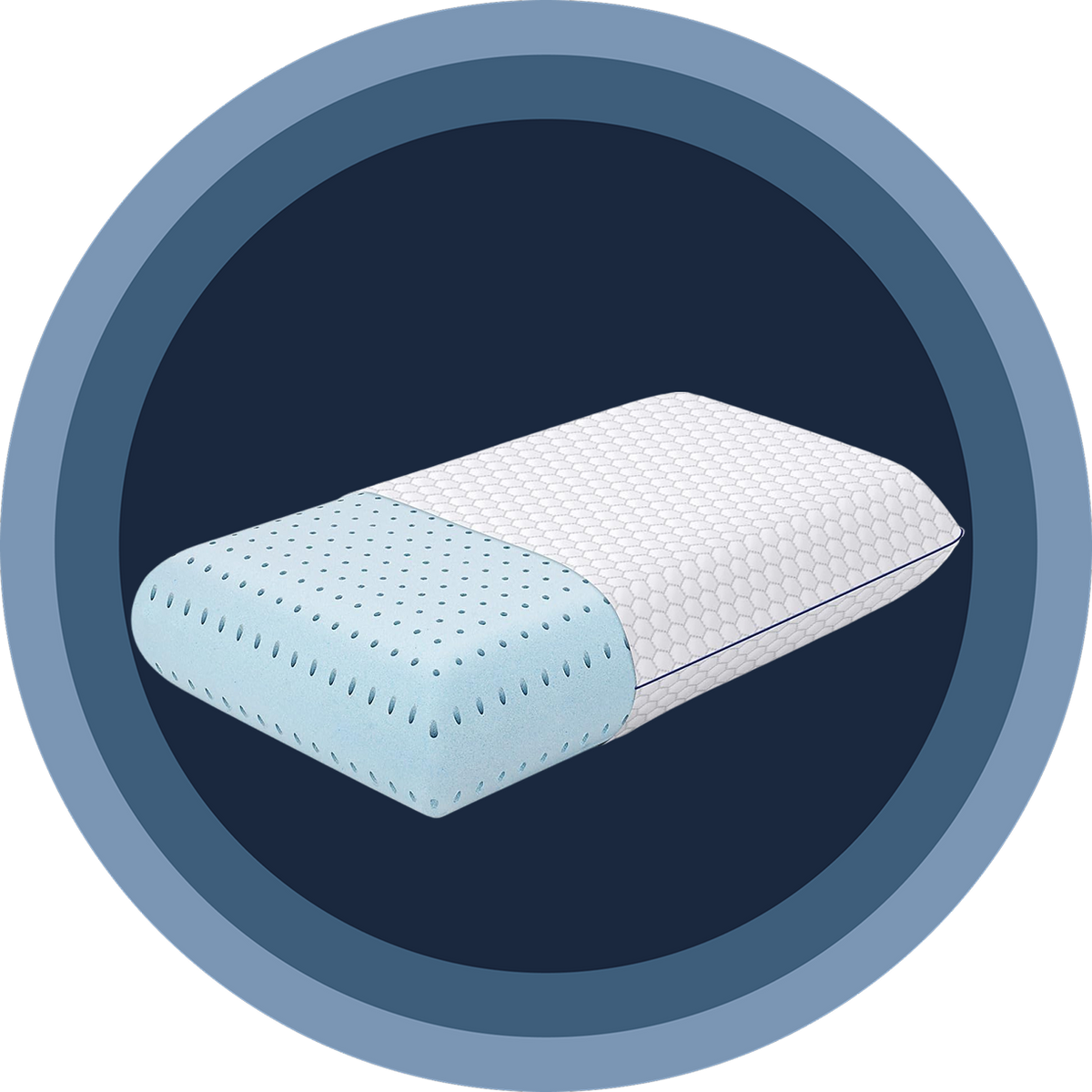 Neck Pillow Memory Foam Cooling Gel-Infused