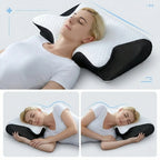 Neck Pillow Orthopedic Memory Foam Removable Cover