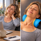 Neck Traction Pillow EVA Foam Massage Nodules