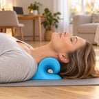 Neck Traction Pillow EVA Foam Massage Nodules