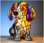 Night Light Dog-Shaped Warm LED USB Powered