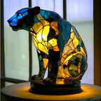 Night Light Dog-Shaped Warm LED USB Powered