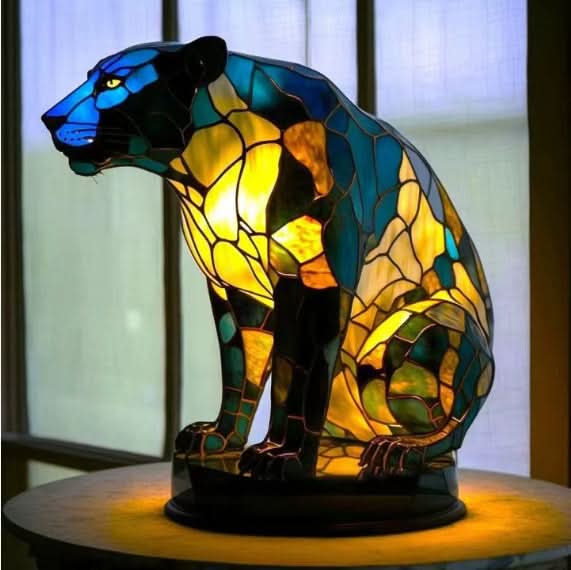 Night Light Dog-Shaped Warm LED USB Powered