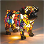 Night Light Dog-Shaped Warm LED USB Powered