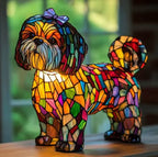 Night Light Dog-Shaped Warm LED USB Powered