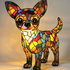 Night Light Dog-Shaped Warm LED USB Powered