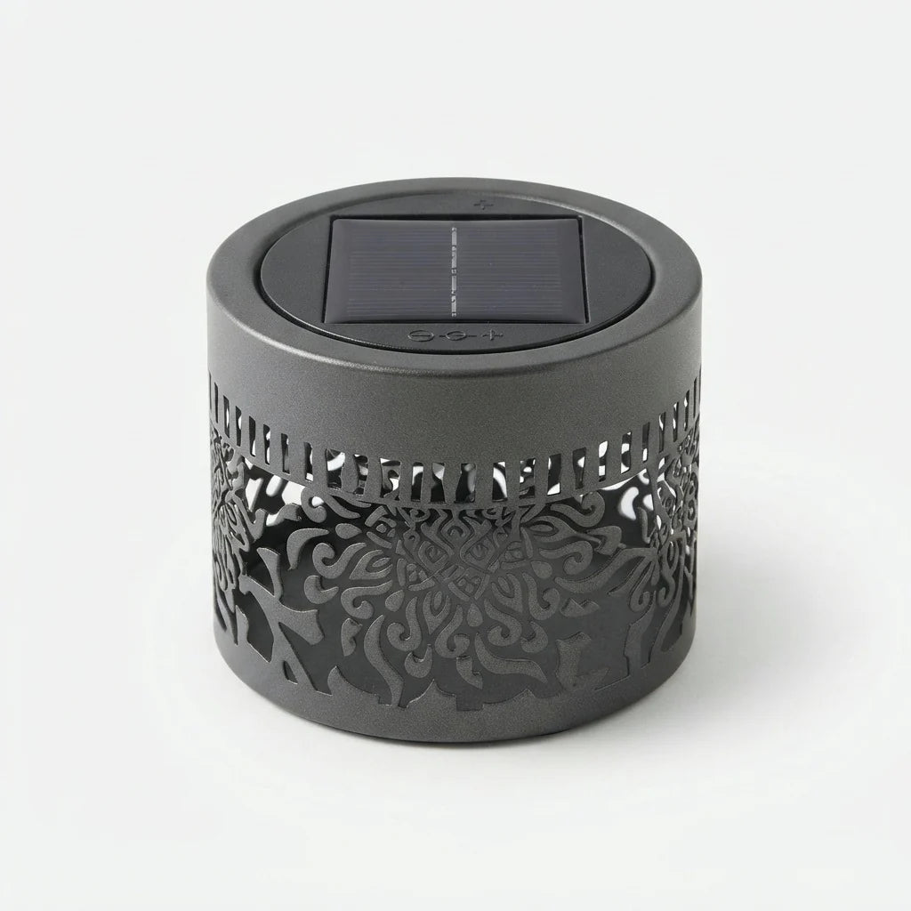 Night Light Projector Solar-Powered Mandala Weatherproof