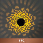 Night Light Projector Solar-Powered Mandala Weatherproof