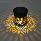 Night Light Projector Solar-Powered Mandala Weatherproof