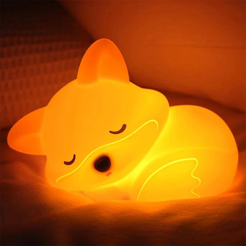 Night Light Rechargeable Silicone Touch Control