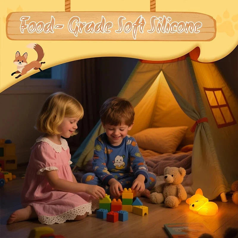 Night Light Rechargeable Silicone Touch Control