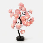 Night Light Rose LED Warm Ambient USB & Battery